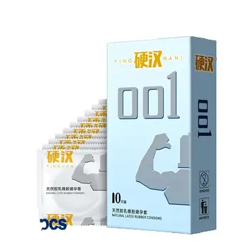 Elasun 10pcs 001 Ultra-thin Condom For Man Smooth And Soft Penis Sleeve Fresh Taste Sex Condoms Sex Toys For Couples Adult Games 1