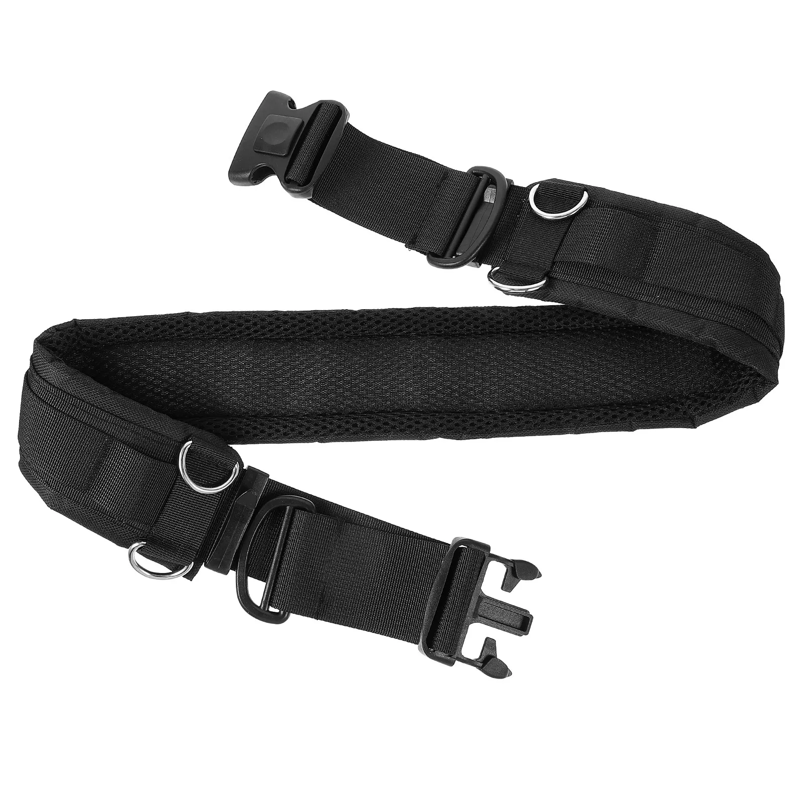 1Pcs 전문 카메라 허리 벨트 나일론 조절 가능한 사진 벨트 확장 가능한 소켓 렌즈 가방 홀더 휴대용 필터
