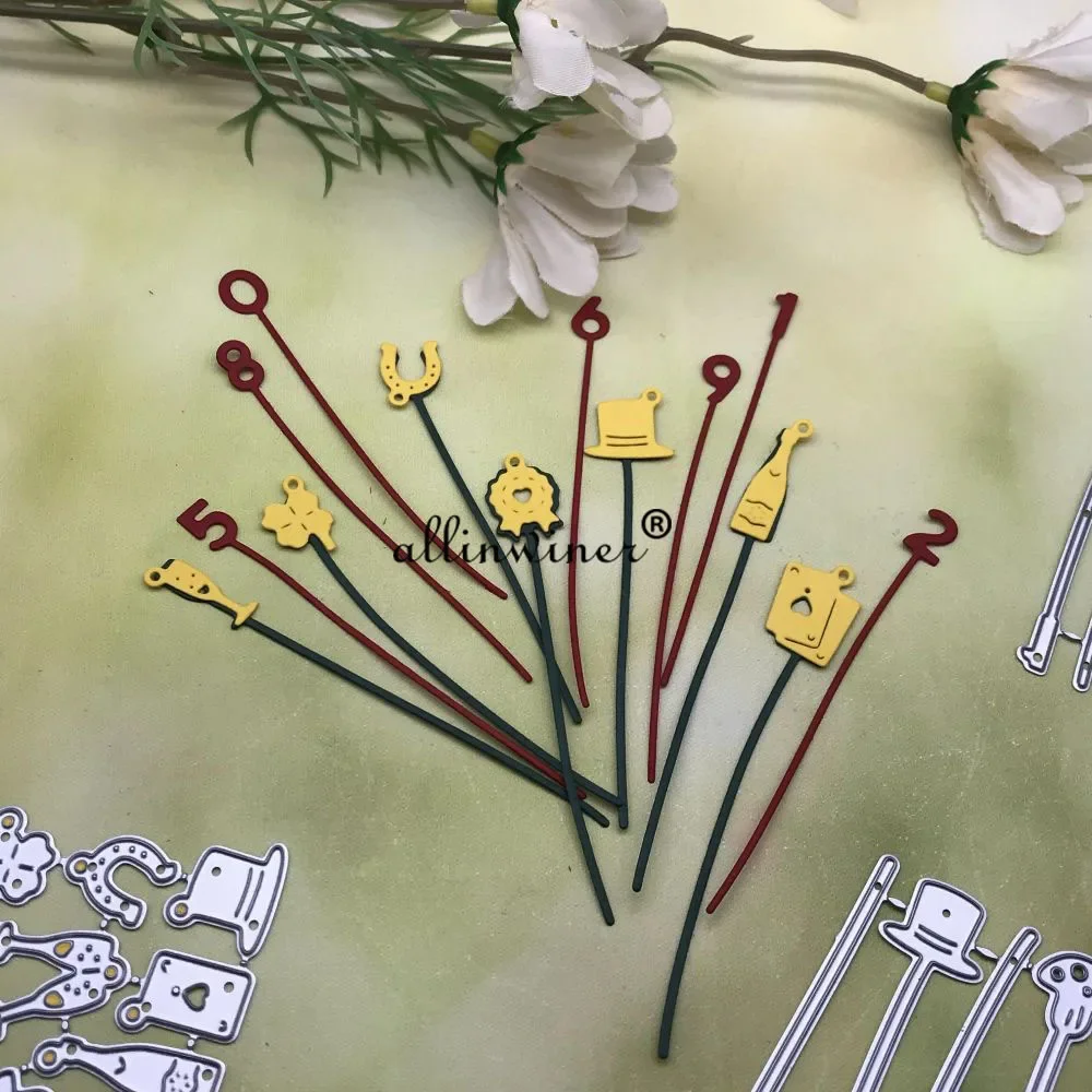 

Праздничная бирка для торжества, металлические Вырубные штампы для рукоделия, скрапбукинга, альбома, бумаги, бриллианты для тиснения