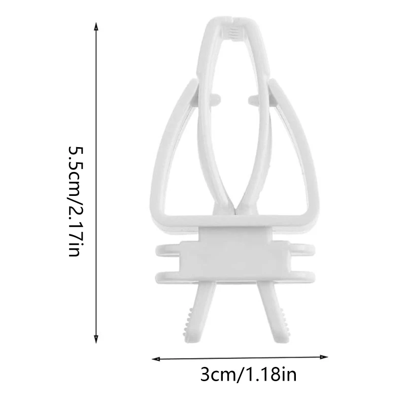 3 Packs Bird Fruit Holder Parrot Vegetable Treat Feeder Durable Plastic Clips Cage Accessories for Parakeets Hamsters images - 6