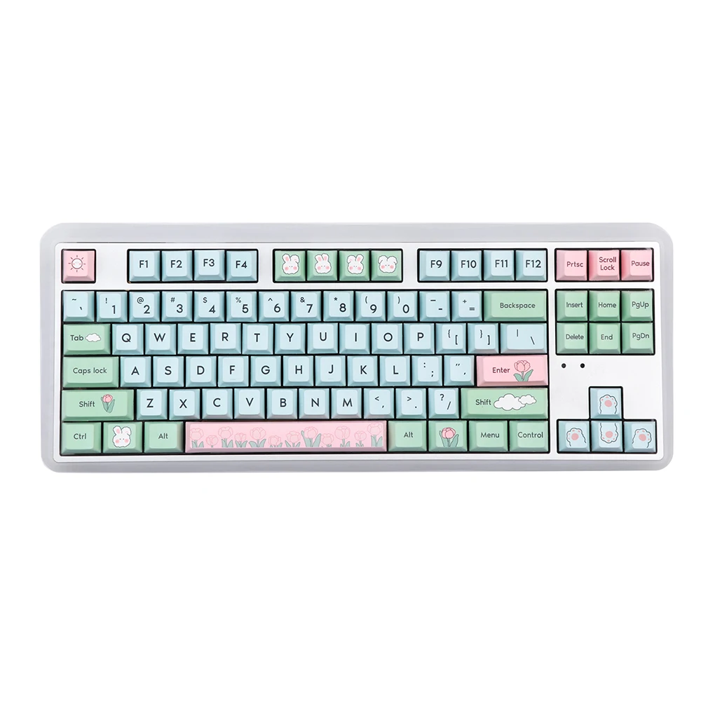 Epomaker aliceのアドベンチャーキーセット,147キー,チェリー 
