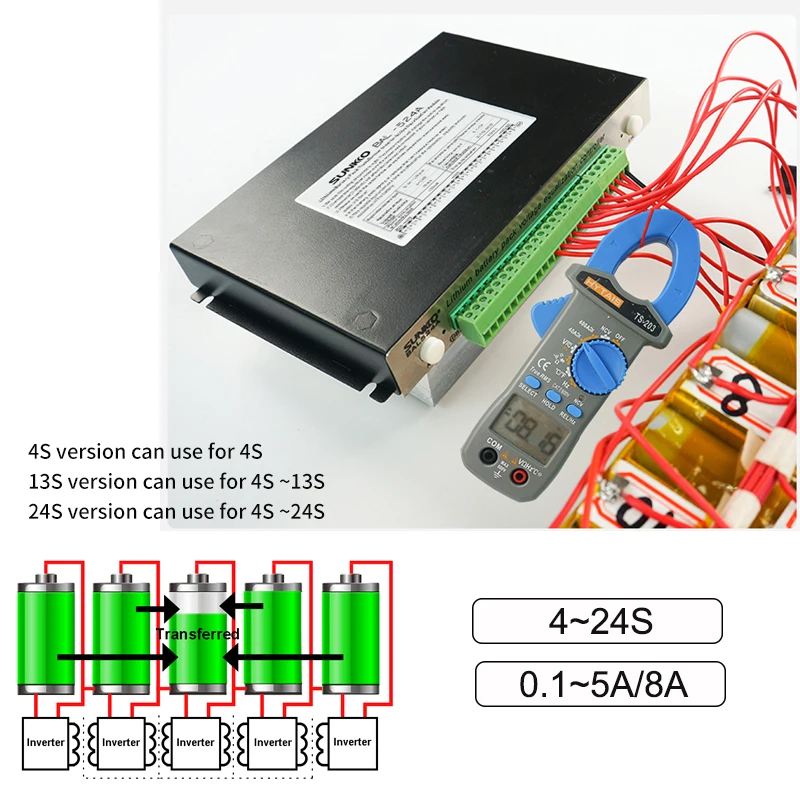 energia do equilibrador transformador da bateria 02