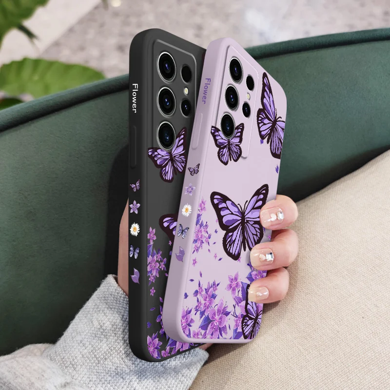 Dreamy Butterfly Silicone Phone Case Cover
