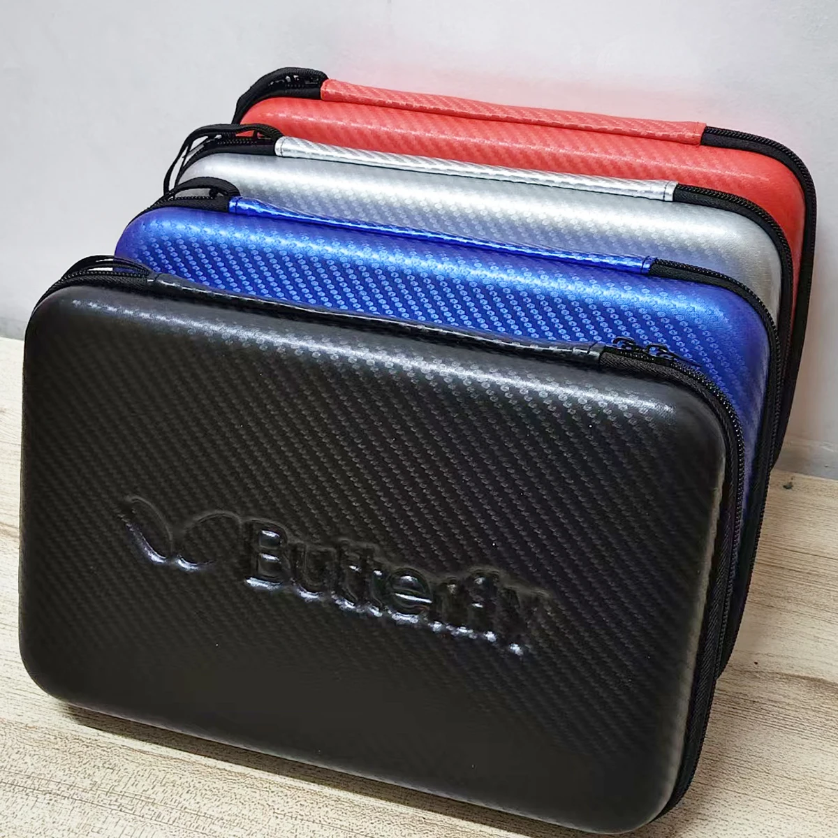 Table Tennis Racket Bag EVA Square Shaped Ping Pong Box Case Waterproof Professional Portable Sports Racket Bag 6