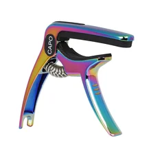 

Quick Change Clamp Key Guitar Capo With Pick Holder For Acoustic Electric Guitar Aluminium Alloy Guitarro Capo Parts Accessories