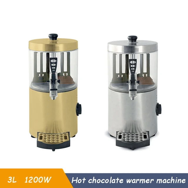 ITOP Hot Chocolate Dispenser Chocofairy Water Bath Heating BainMarie Mixer  5/10L beverage Warmer Milk coffee Milk tea 110/220V