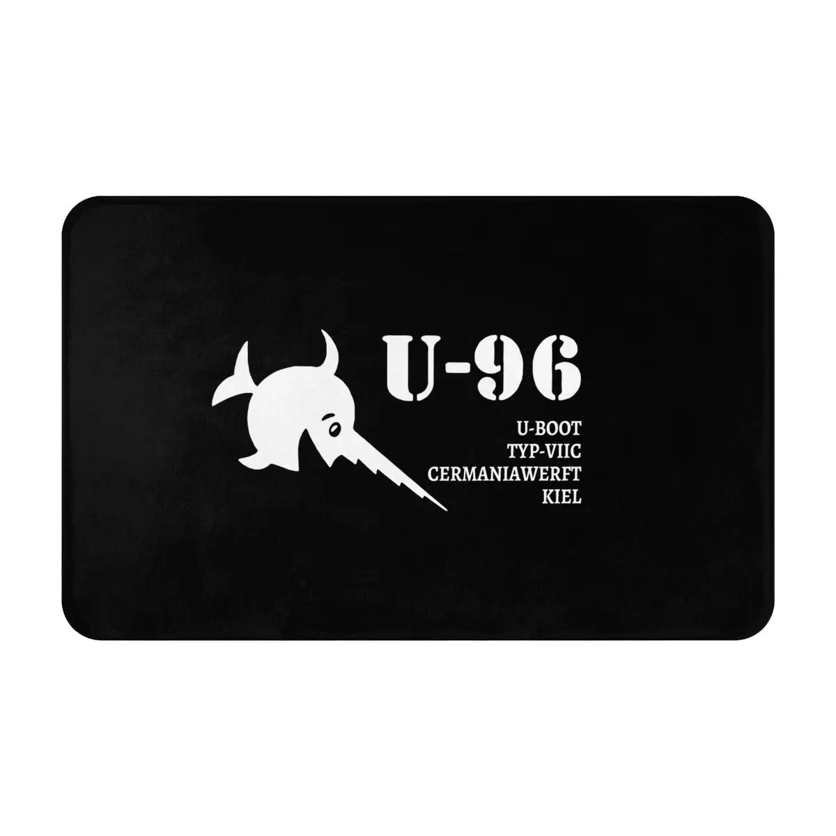 Das Boot U 96 German U Boat Movie Ww2 War Modern Art Carpet Soggiorno Cucina Camera Da Letto Bagno Tappetino Antiscivolo