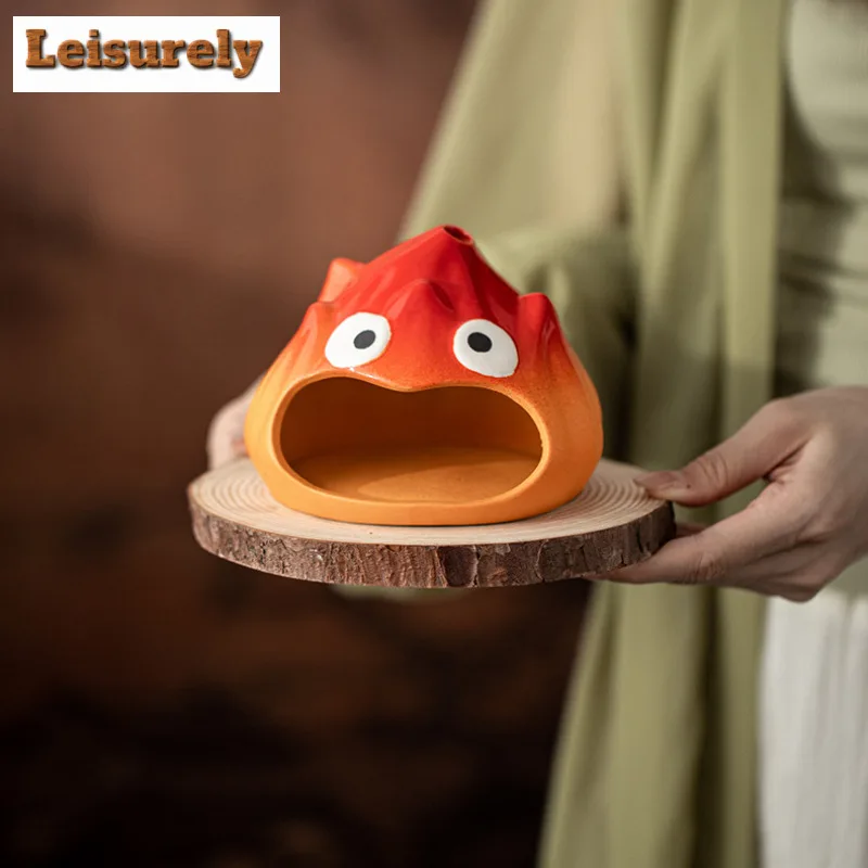 Little Fire God Fireplace Incense Holder Mist Smoking Steamers Incense Burners Aromatherapy Censer Chinese Tea Set Decoration