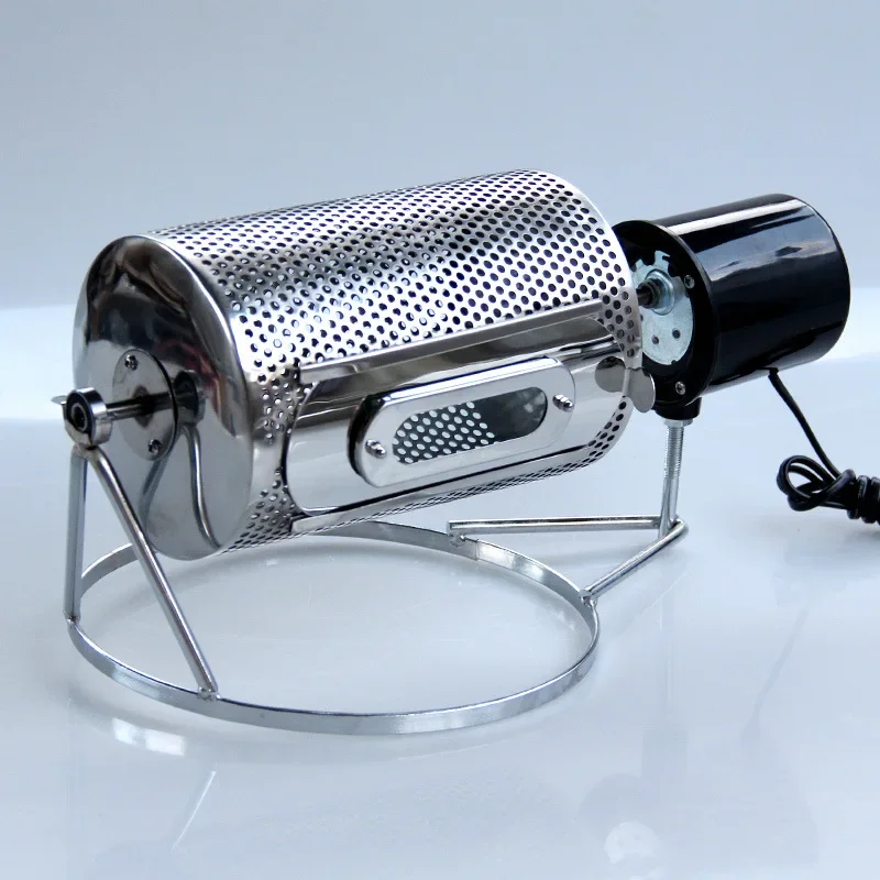 Home Stainless Steel Small Coffee Bean Roaster Baking Bean Machine Electric Dry Fruit Stir-Fry Machine Stir-Fry
