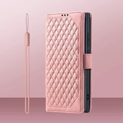 Premium Flip Leather Wallet Case - Stylish Protective Cover for Galaxy S8+ (Pink)