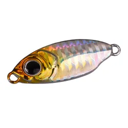 Enhanced Fishing Lure Spinnerbait for Trout and Small Fish - Metal Jig Spoon with Single Hook (B1 - no hook)
