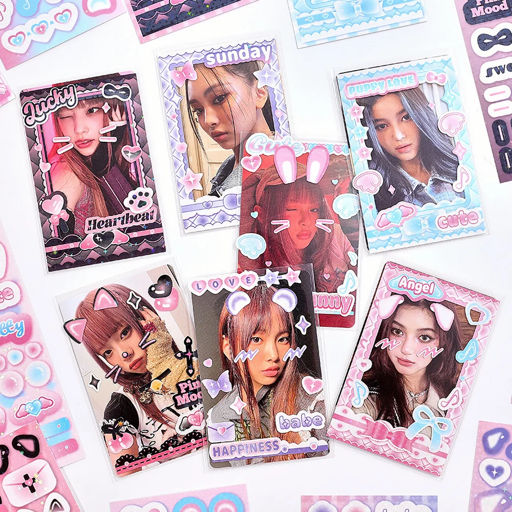 MiyouLuna Confezione da 180 fogli di carta per scrapbooking, stile vintage gotico e vintage, forniture per diario spazzatura, kit per scrapbooking, con nastro adesivo