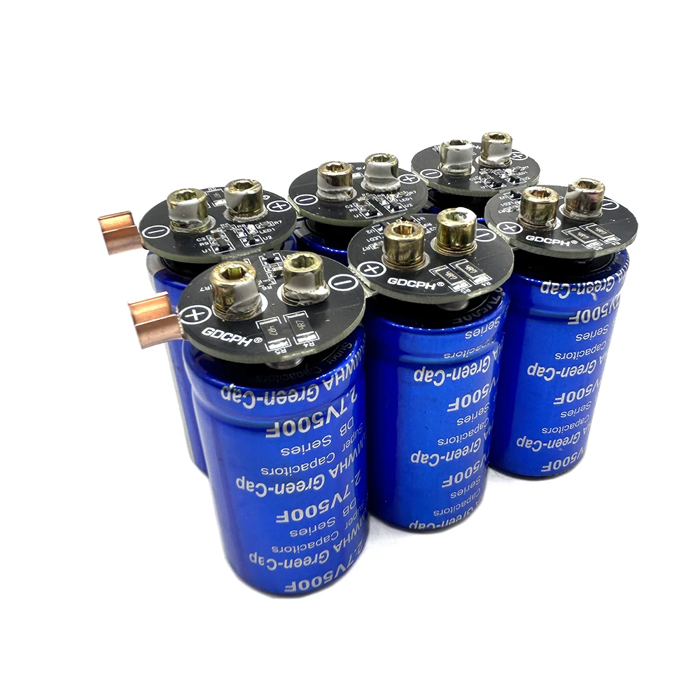 Automotive Rectifier Module SAMWHA Green-Cap 16V83F Automotive Rectifier Module 2.7V500F Large Capacity Ignition Kit for Backup Power Supply 16.2V Bank