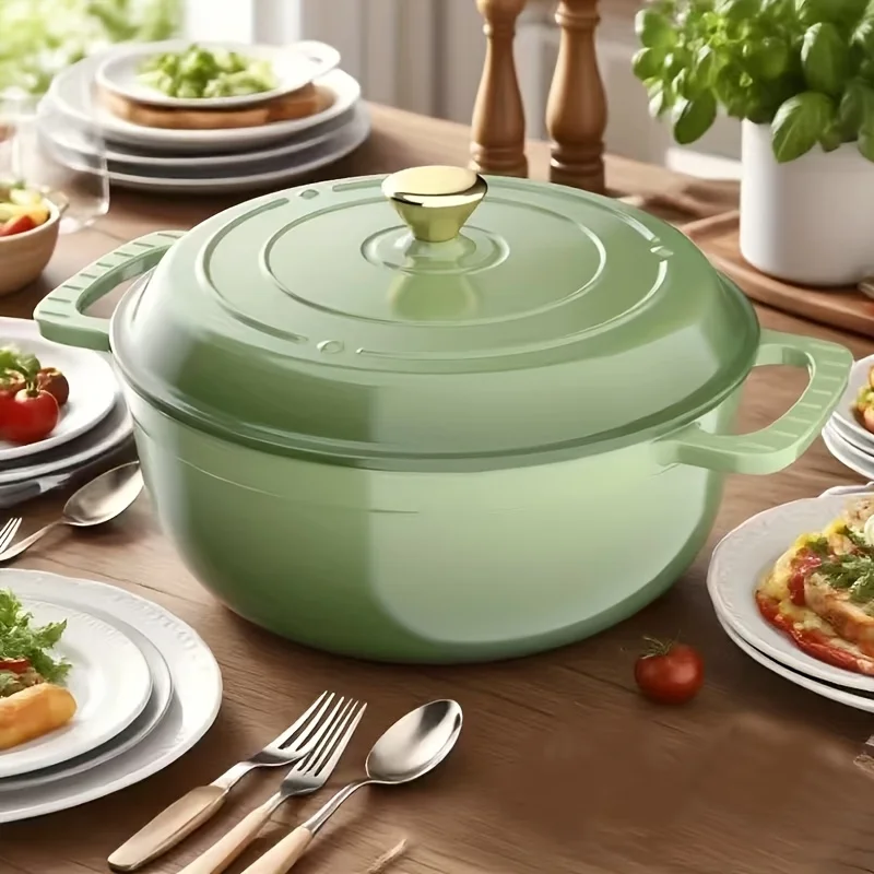 Enameled Cast Iron Dutch Oven 2