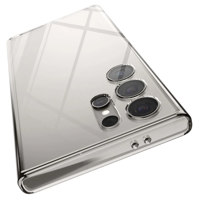 Ultra Thin Clear Silicone TPU Phone Case - Soft Protective Capa Cover Bumper