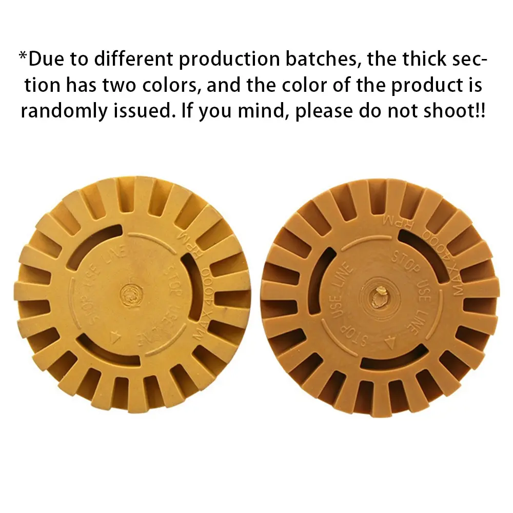 Car Pneumatic Rubber Eraser Wheel Pad Rubber Disk Decal Eraser Wheel