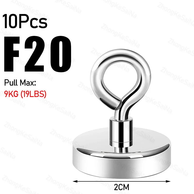 10Pcs F20