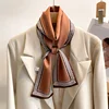 Fashion Small Silk Scarf Women Spring Autumn Summer Small Scarf Korean Style Tie Bag Headband Decoration Neck Scarf 4