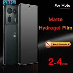 Premium Matte Hydrogel Screen Protector - Anti - Glare, Self - Healing, Ultra - Thin, Durable Film for 2pcs Front