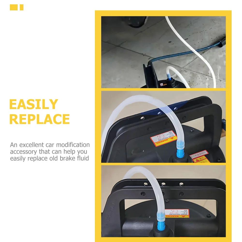 Brake Hose Bleeder Fluid Replacement Tool Oil Extractor Exchange Car Modification Connector