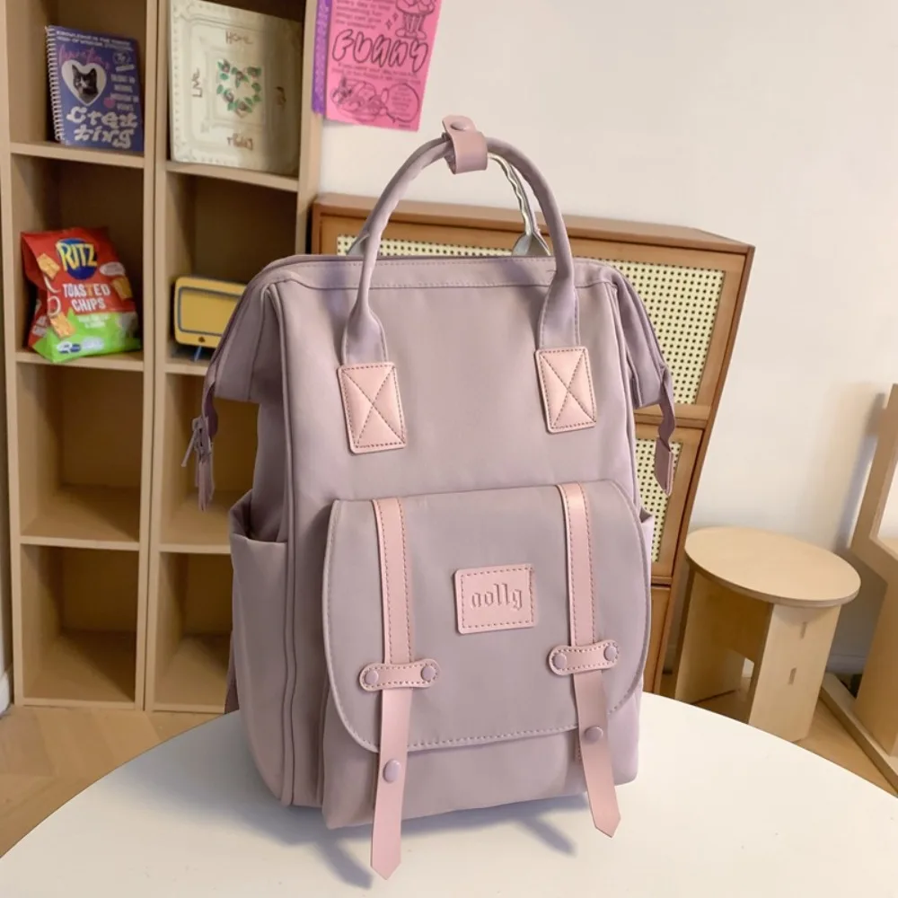 Nylon Mommy Backpack Anti Splash Water Multifunctional Baby Diaper Bag Portable Wear-resistant Mommy Shoulder Bag Newborns Gift