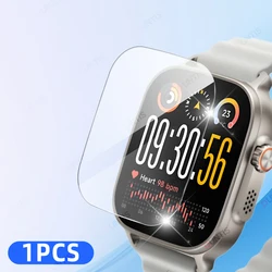 Premium Tempered Glass Screen Protector - Scratch - Resistant HD Protective Glass for Smartwatch Accessories (1 Pcs)