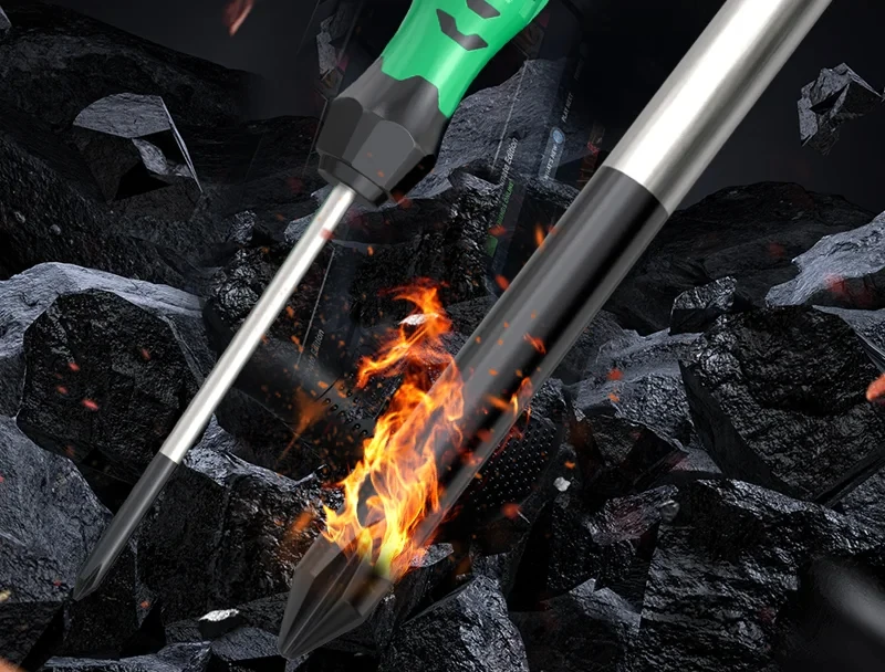 LAOA 1 Stück Mini-Schlitzschraubendreher SL1.0-4.0 mit Magnetismus S2 Kreuzschlitzschraubendreher aus legiertem Stahl Torx Präziser Schraubendreher T5-T20 – Detail 11