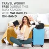 Stuffable Clothing Travel Neck Pillowcase Neck Pillow Portable Travel Neck Pillow For Train With Refillable Support Stuffable 2