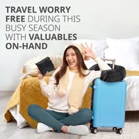 Stuffable Clothing Travel Neck Pillowcase Neck Pillow Portable Travel Neck Pillow For Train With Refillable Support Stuffable 2