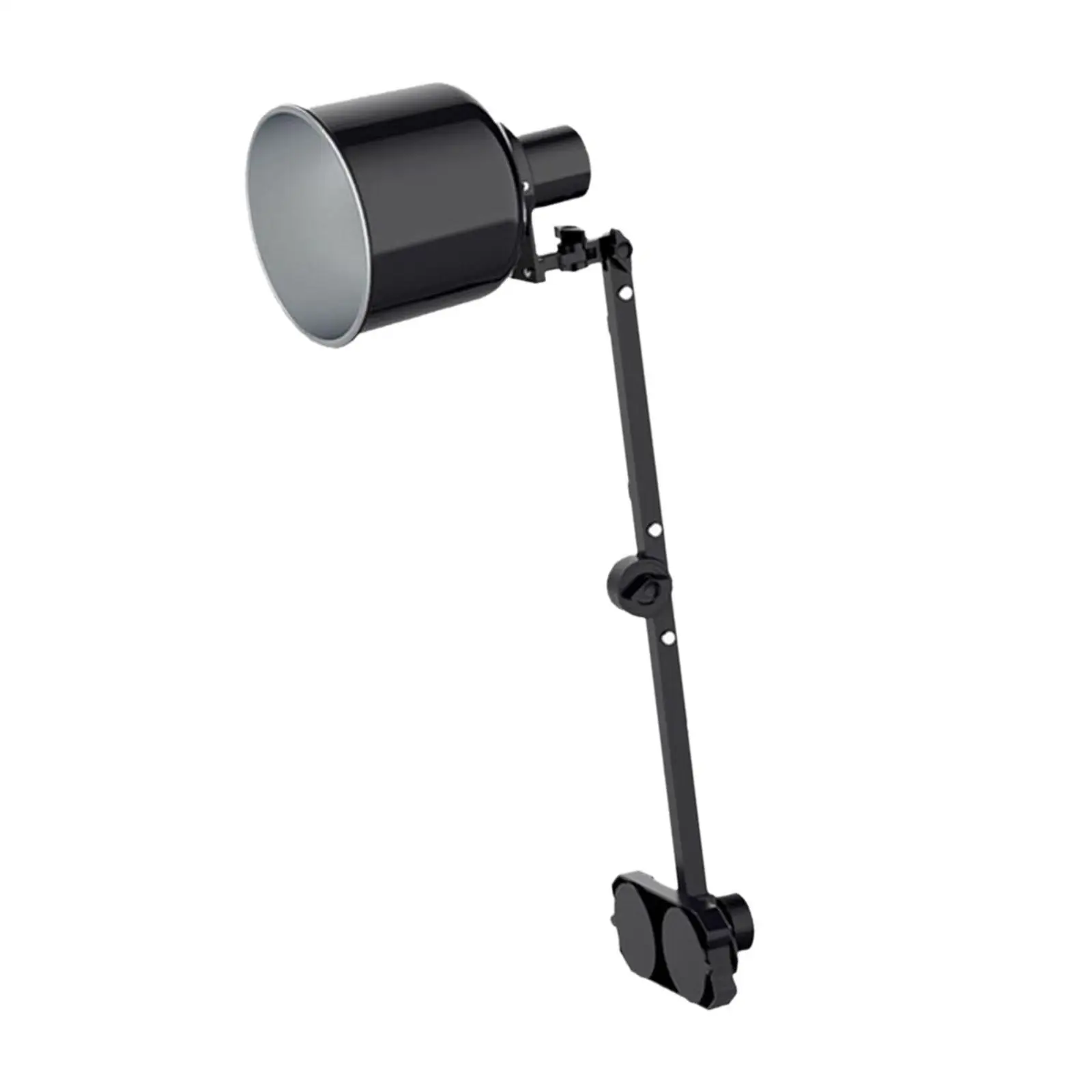 Reptile Lamp Stand Adjustable Height 14-43cm Metal Support for Glass Terrarium Invertebrates Vivarium Cages Tank Brooders