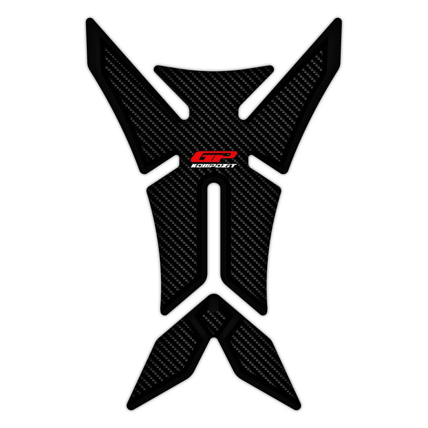 

GP Composite Universal Strip Sticker Tank Pad X Model Black