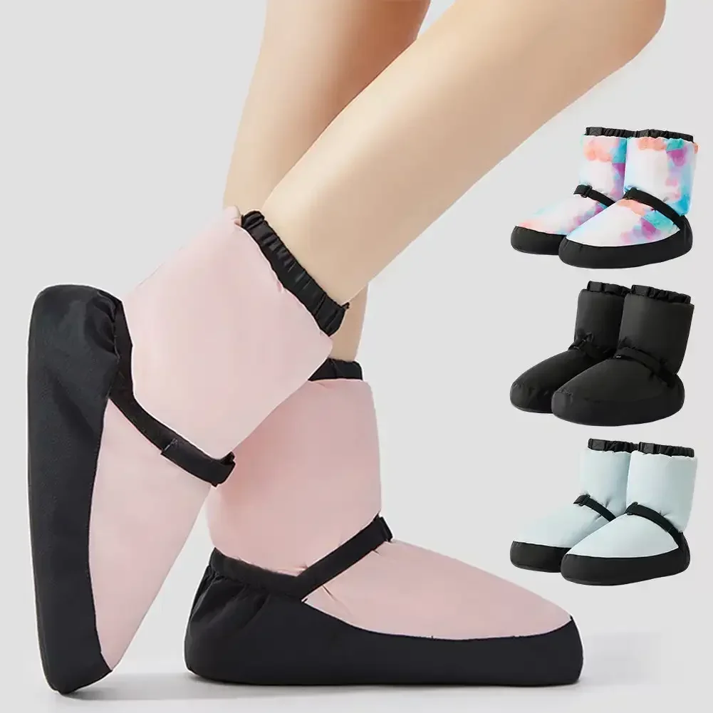 Dance Ballet Shoes Boots for Winter Warm-up Training Ballerina