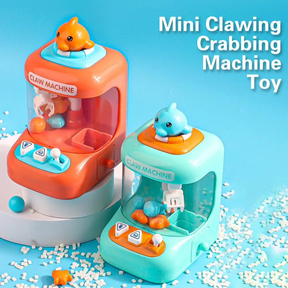 

Funny Mini Claw Machine ABS Claw Machine Catcher Easy to Grab Grab Catch Clip Game Kids Table Game Scene Experience