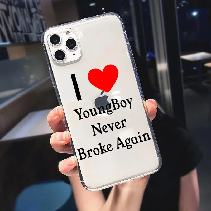 Youngboy Never Broke Again Soft TPU Clear Phone Case Cover