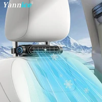 Ventilateur de refroidissement pour siège de voiture, 3 vitesses réglables, 5V USB, ventilateur d'air pour appuie-tête de voiture, ventilateur de siège de voiture pour l'avant et l'arrière, accessoires intérieurs de voiture 1