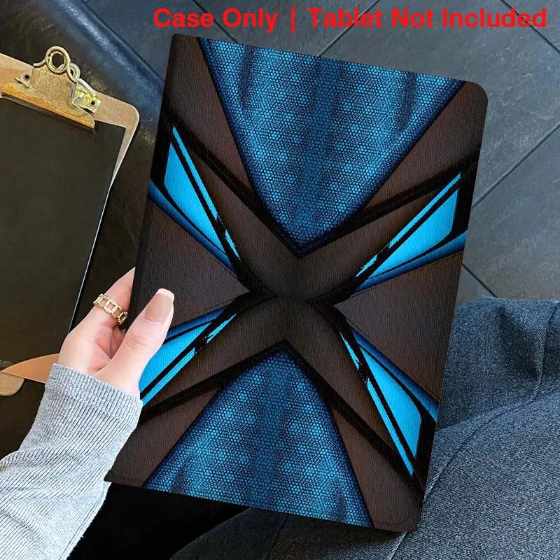 Luxury Cool Pattern Tablet Case, Machinery Design