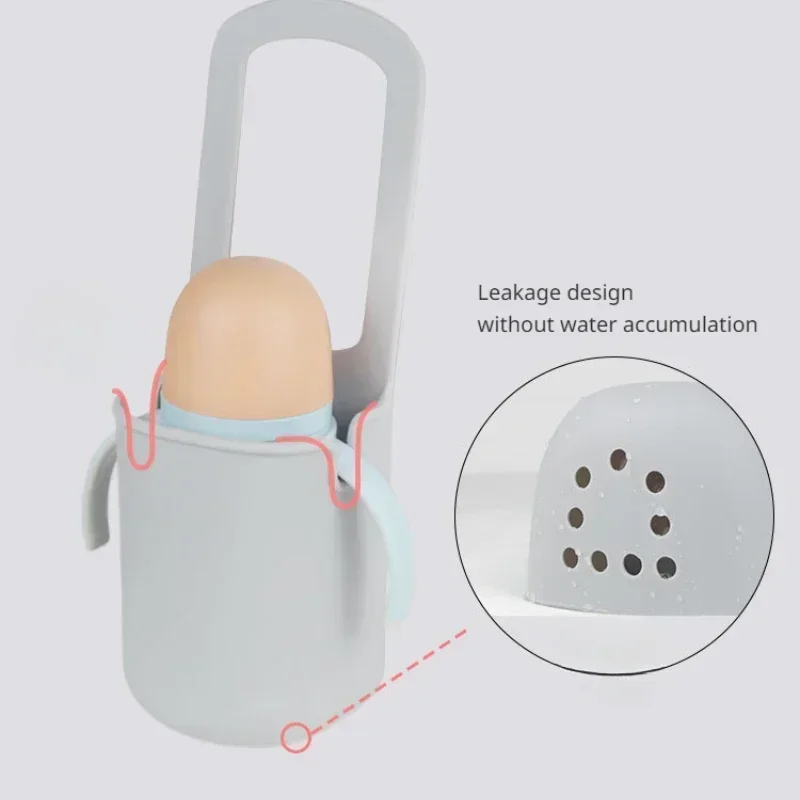 Pram Cup Holders Outdoor Portable Pushchair Bicycle Cup Holder Cups Holder Baby Stroller Silicone Storage Bag