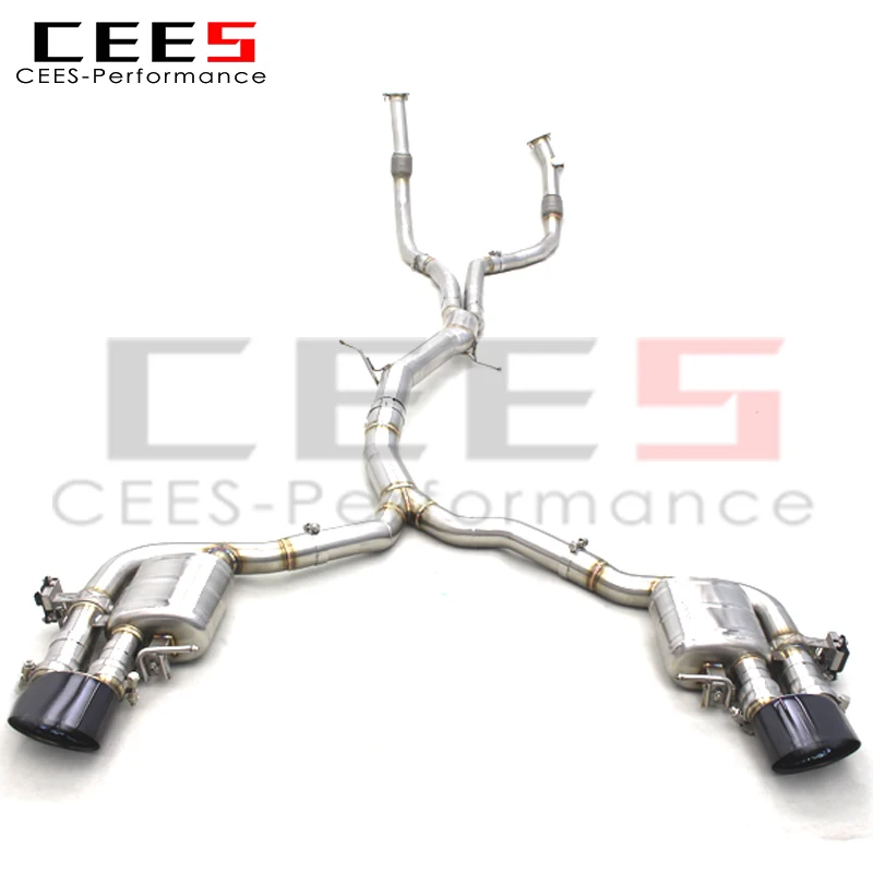 

Catback Exhaust Pipes For Audi RS4/RS5 B9/B9.5 2.9T 2017-2024 Stainless Steel Escape Exhaust Pipe Muffler Car Exhaust System