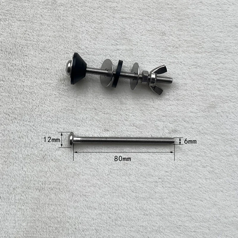 Screw Set Toilet Tank Two-Piece Screw Set Fixture Accessories Repair Tool Stainless Steel Split Toilet Accessories