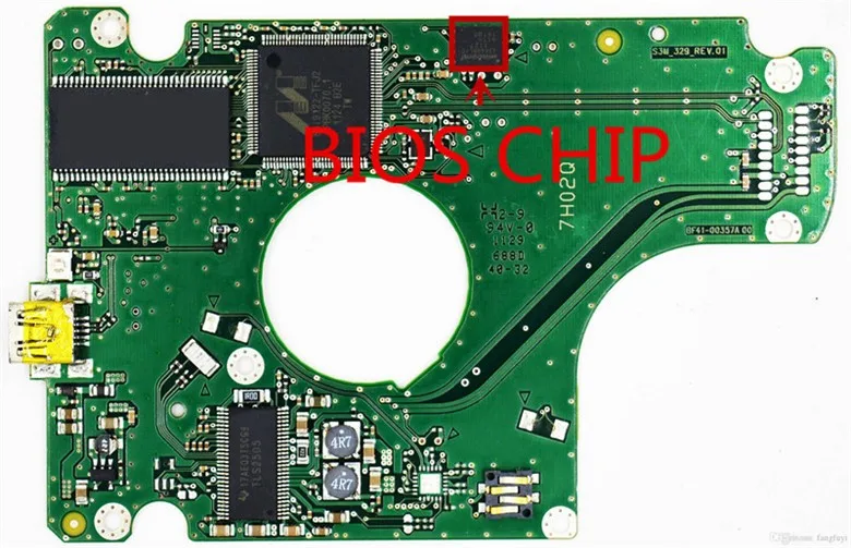 Número da Placa de Circuito do Disco Rígido do Caderno de Usb 2.0 Sa: Bf4100357a S3m_329_rev.01 R00 M321hx Vp4 - Imagem 4