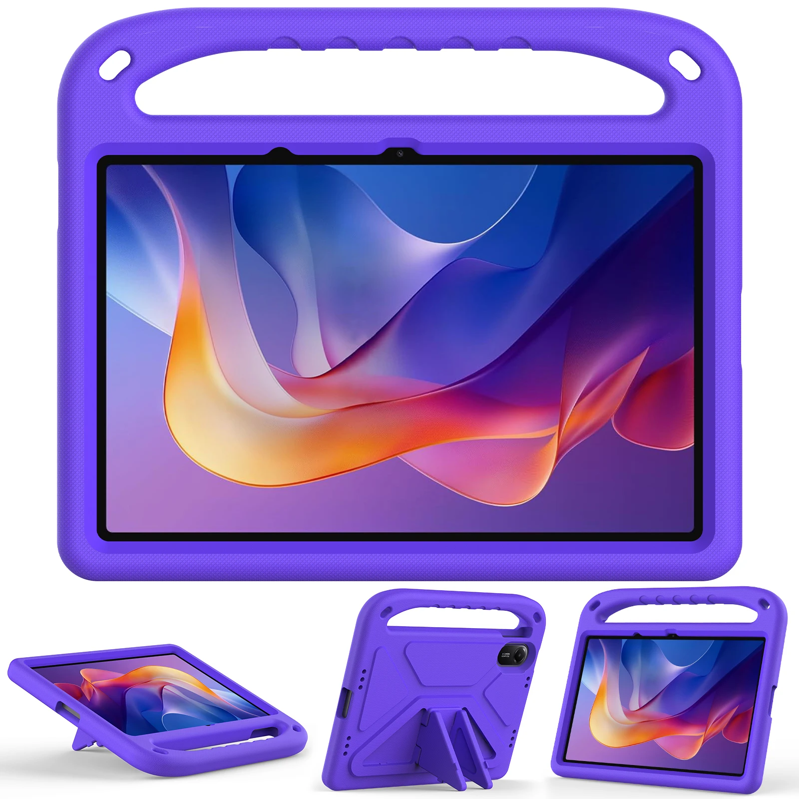 Kids Safe EVA Stand Case with Handle and Kickstand