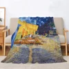 Van Gogh Plaid Blankets Sofa Decoration Children's Blanket King Size Home and Decoration Bed Throw Blankets for Adults Cobija 2