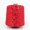 50G/Ball Cotton Sequins Yarn 6mm+3mm Sequins Hand Knitting Yarn Thread Luxury Glitter Soft Rope DIY Material 6