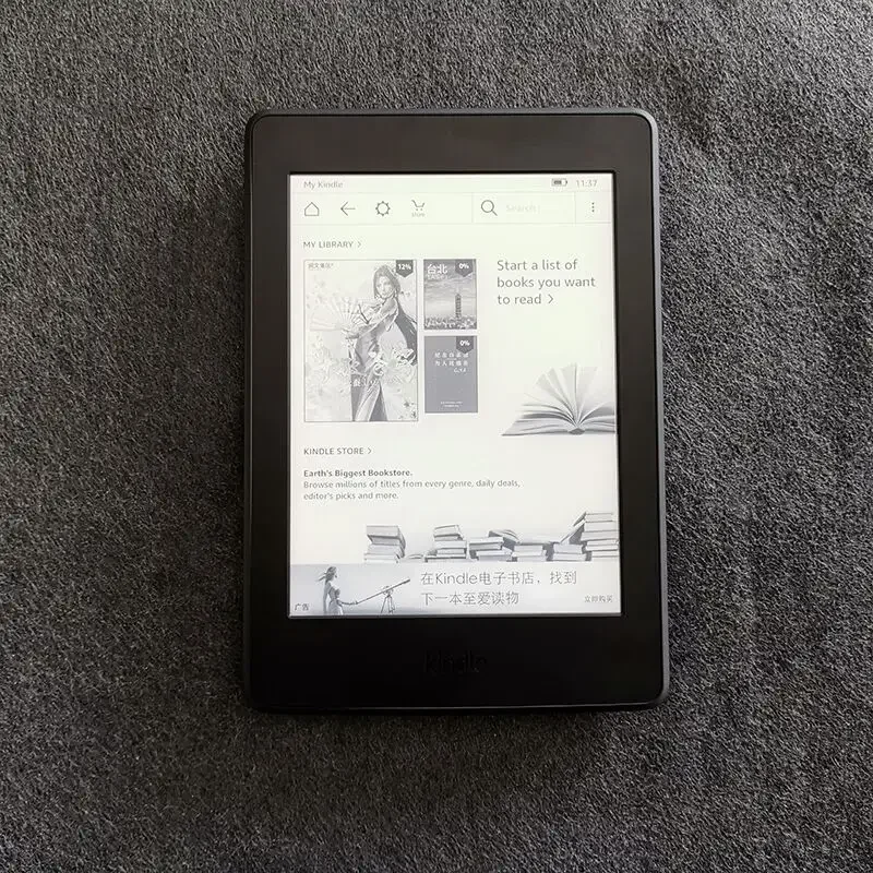 Original kindle Paperwhite 6th light registrable Ebook Ereader E Reader e-ink Book for kindle e reader ebook e reader livro
