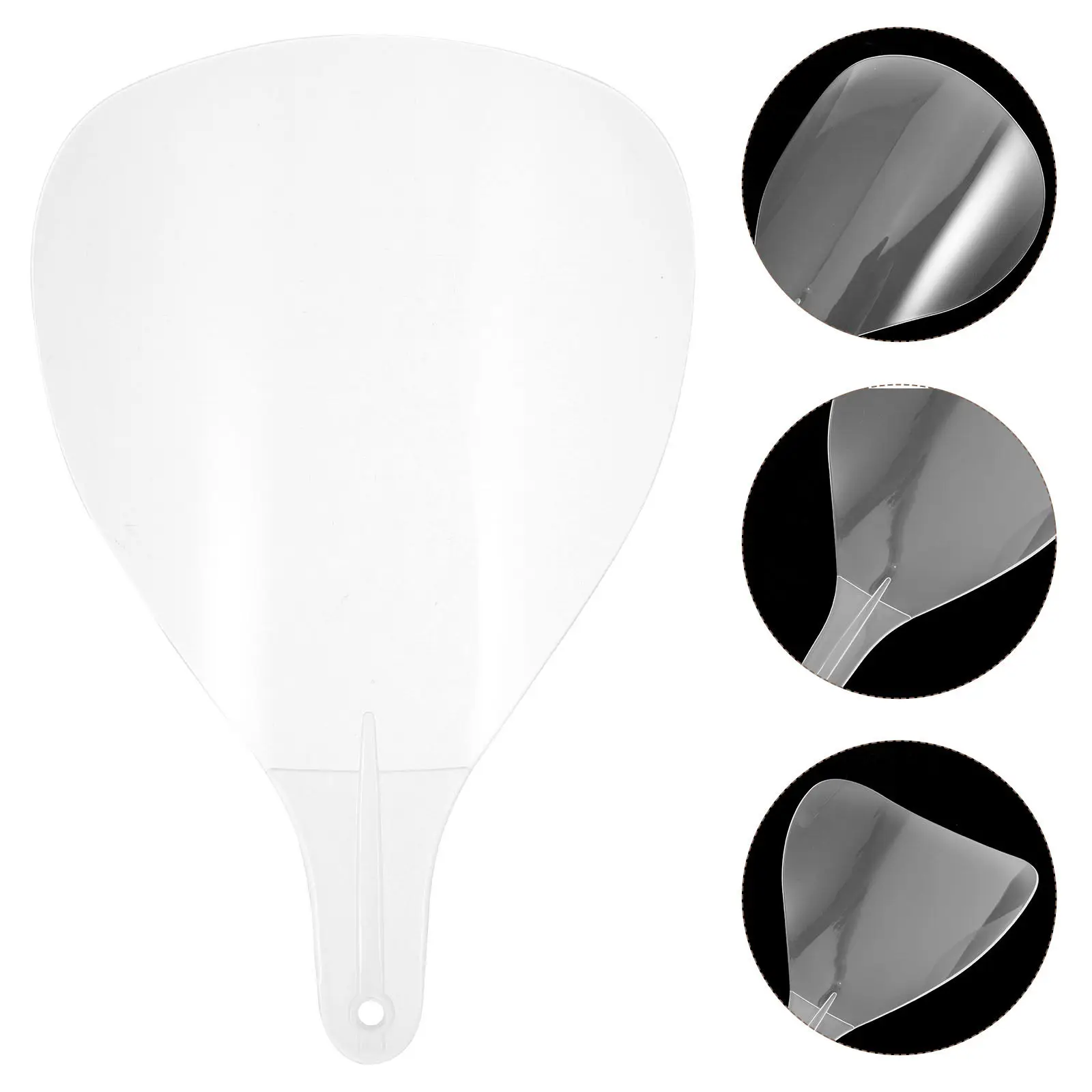 미용사, 이발사, 살롱 전문가용 투명 플라스틱 헤어스프레이 페이스 마스크 쉴드, 가볍고 편안하며 높은 투명도