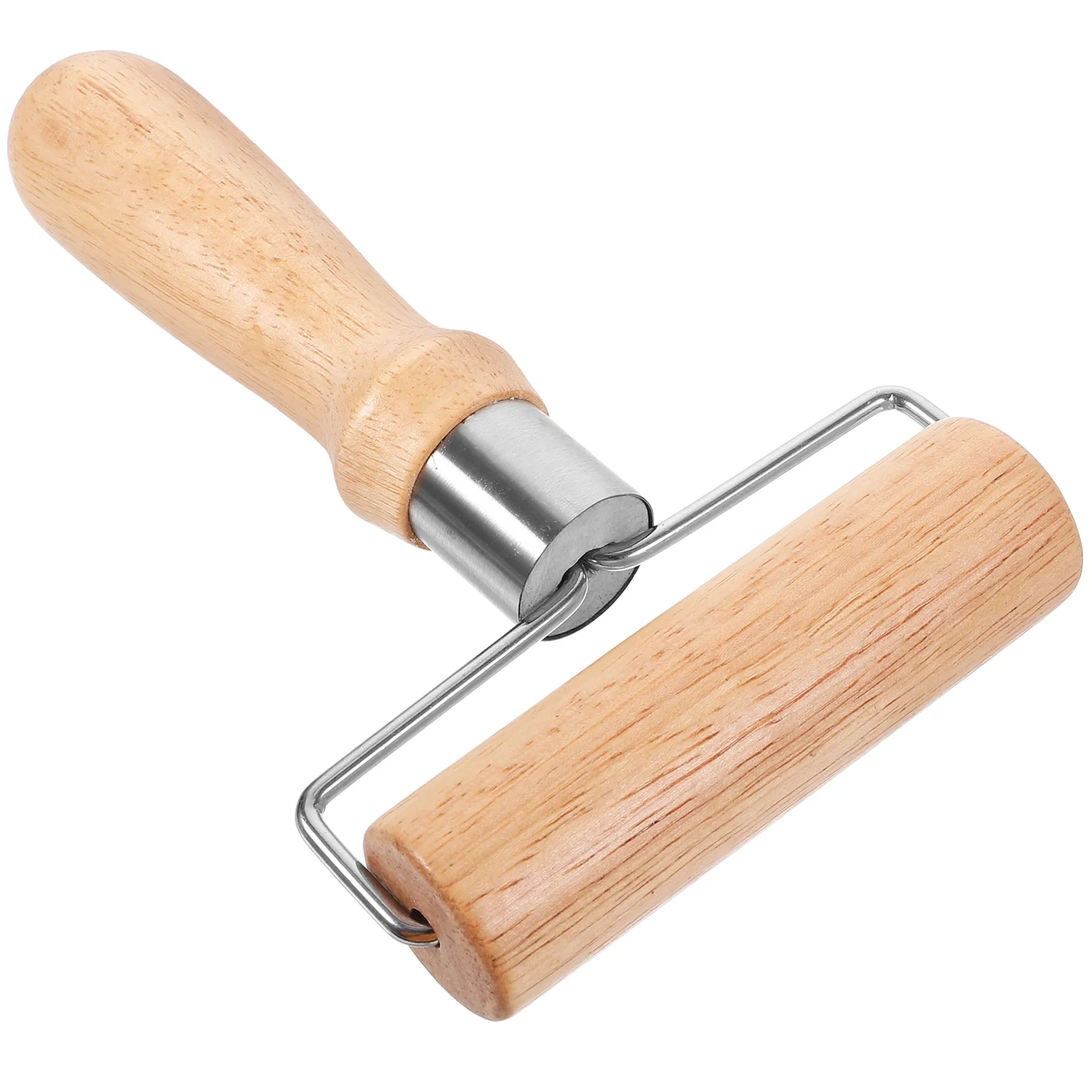 

Rolling Pin Wood Pastry Roller Pizza Fudge Convenient Stainless Steel Household Dough Cooking Tool Wooden