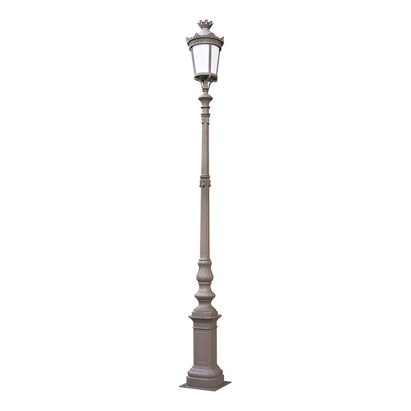 vintage cast iron street lamp iron lamp post RHS-17330