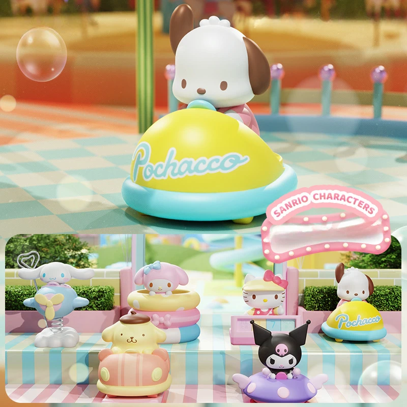 

Sanrio Cinnamoroll Kuromi Garden Series Kids Toy Doll Ornaments Desk Calendar Cute Creativity Multifunction Wacky Penholder Gift