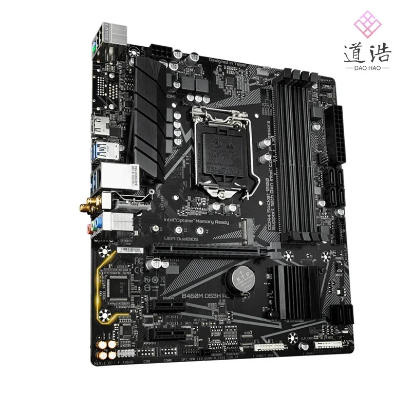 For B460M DS3H AC Motherboard 128GB LGA 1200 DDR4 Micro ATX B460 Mainboard 5 For B460M DS3H AC Motherboard 128GB LGA 1200 DDR4 Micro ATX B460 Mainboard - Image 3