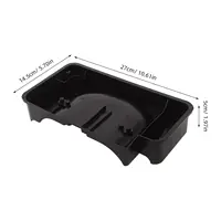 Bac de drainage pour compresseur de réfrigérateur 10,6x5,7 po, bac d'évaporation, plat de dégivrage pour réfrigérateur, pièce de rechange pour eaux usées 4
